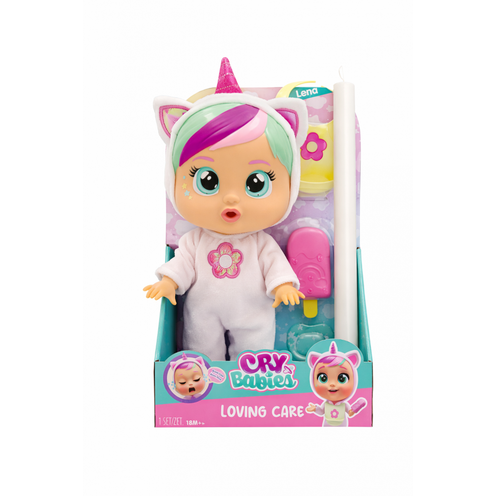 Λαμπάδα Cry Babies Κλαψουλίνια Αγαπουλίνια Lena (1500-92954)