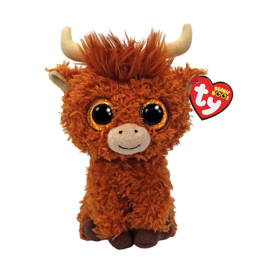 TY Beanie Boos Alfie Χνουδωτή Αγελαδίτσα Καφέ 15εκ (1607-37372) - Fun Planet