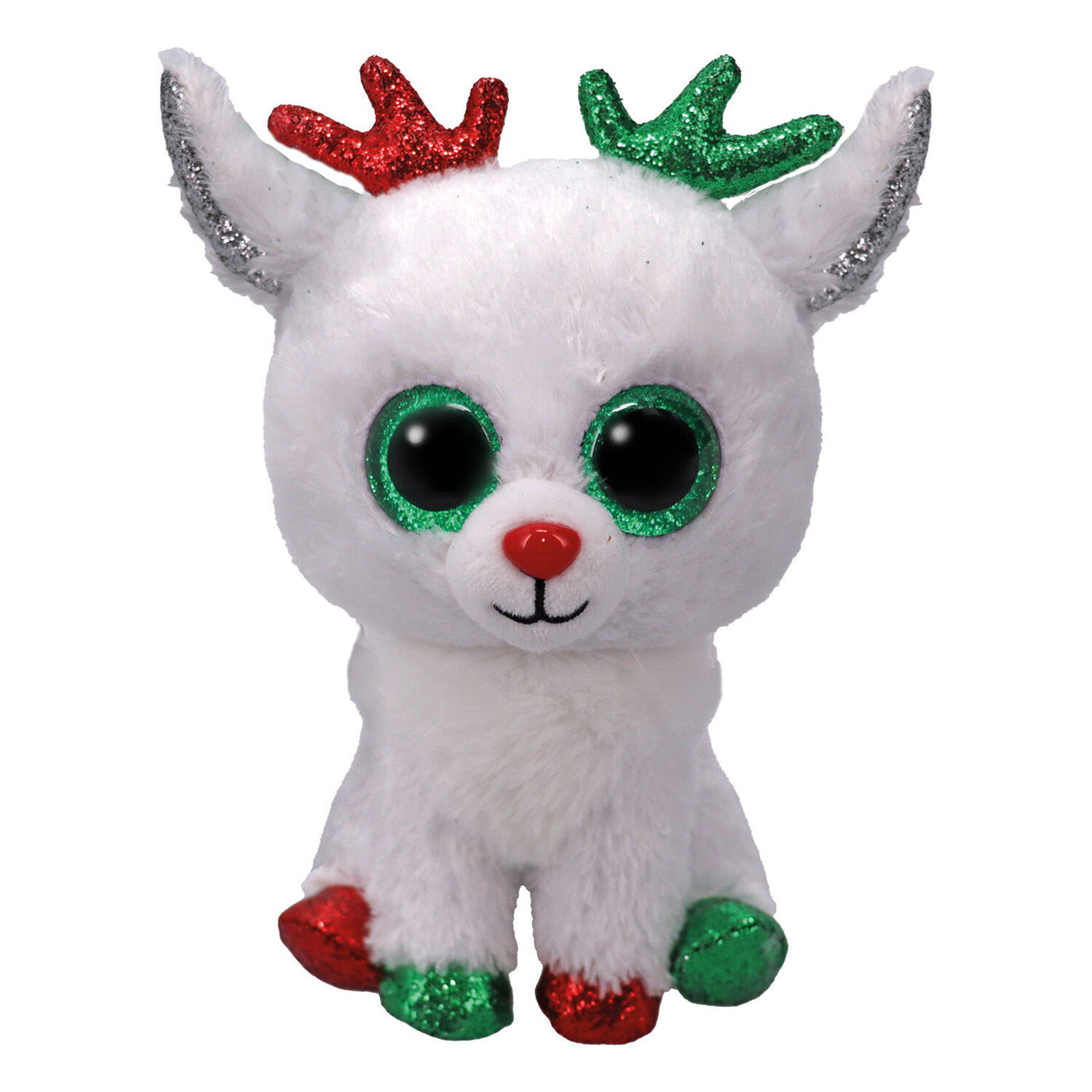 TY Beanie Boos Χνουδωτός Τάρανδος Λευκός 15εκ (1607-37383) - Fun Planet