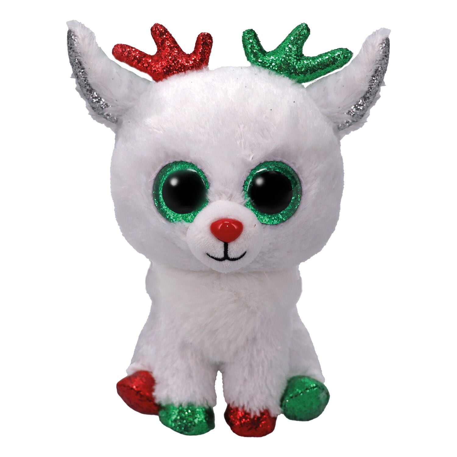 TY Beanie Boos Χνουδωτός Τάρανδος Λευκός 15εκ (1607-37383) - Fun Planet