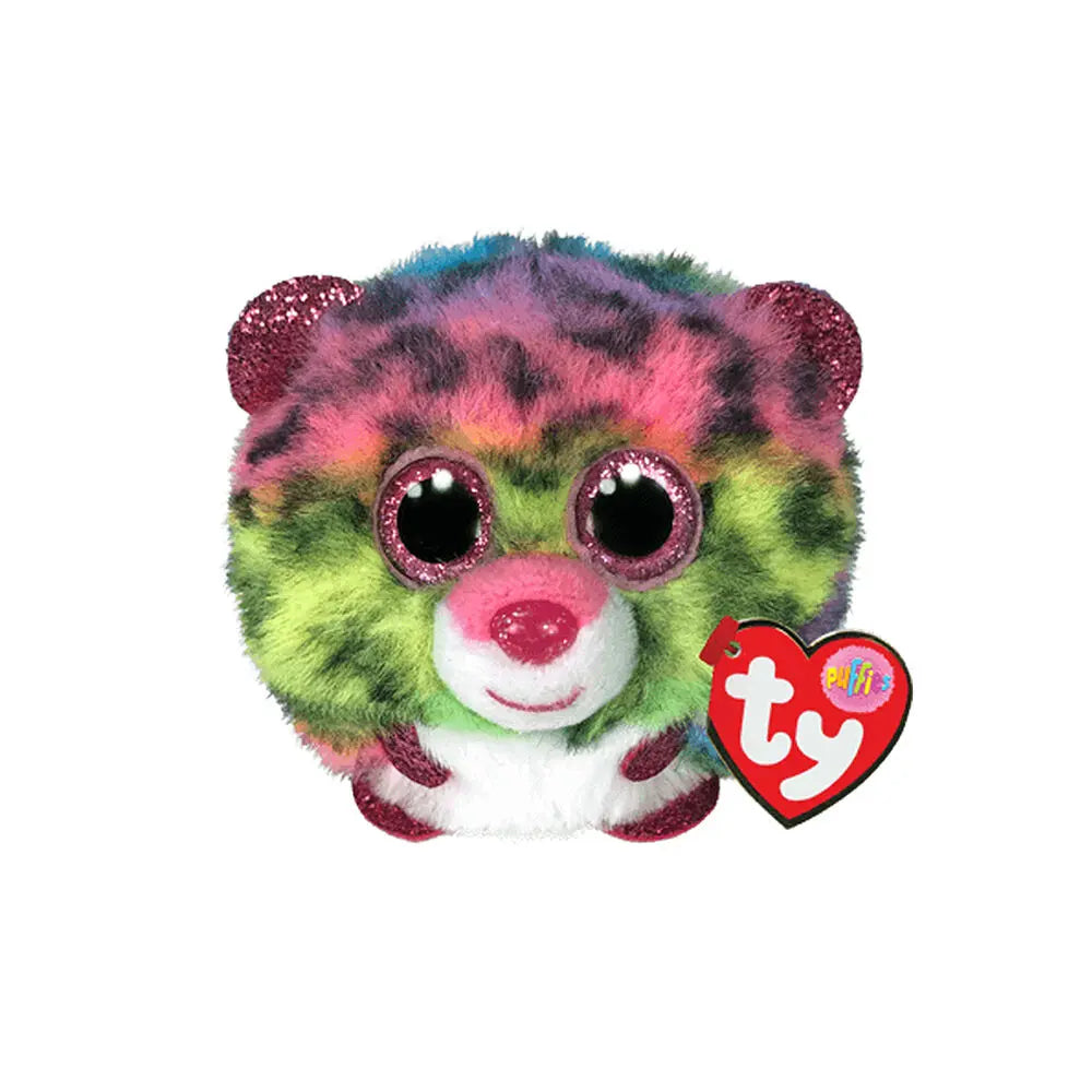 TY Beanie Balls Dotty Χνουδωτό Λεοπάρδαλη Πολύχρωμο (1607-42519) - Fun Planet