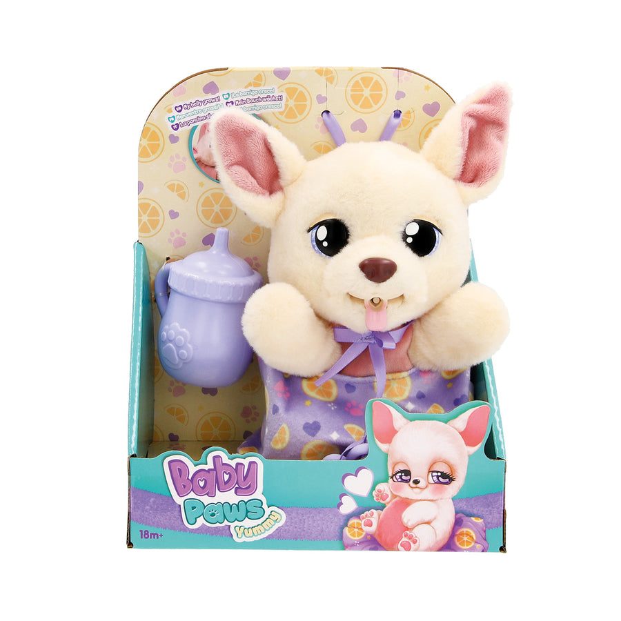 Baby Paws Yummy Λούτρινα Διαδραστικά Σκυλάκια Chihuahua (1607-92637)