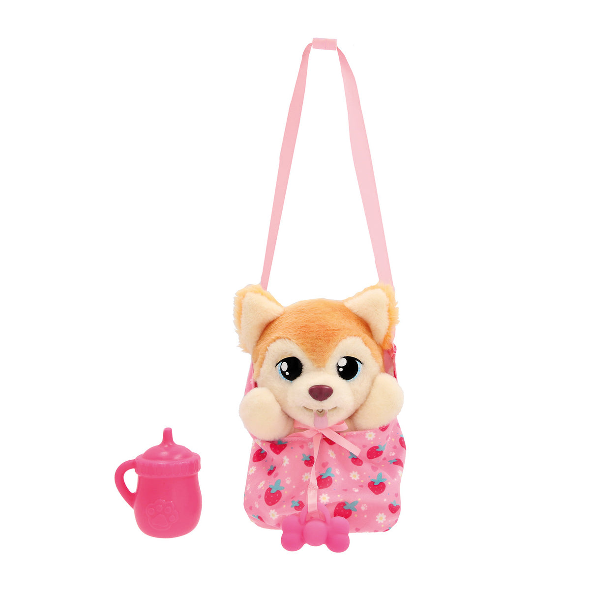 Baby Paws Yummy Λούτρινα Διαδραστικά Σκυλάκια Shiba Inu (1607-92638)