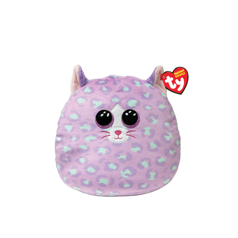 TY Squishy Beanies Cassidy Γατούλα Μωβ 25εκ (1607-39274) - Fun Planet