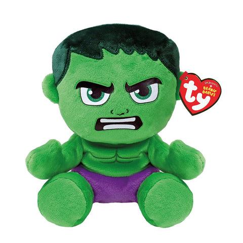 (TY Beanie Babies Χνουδωτό Hulk 15εκ (1607-44004)