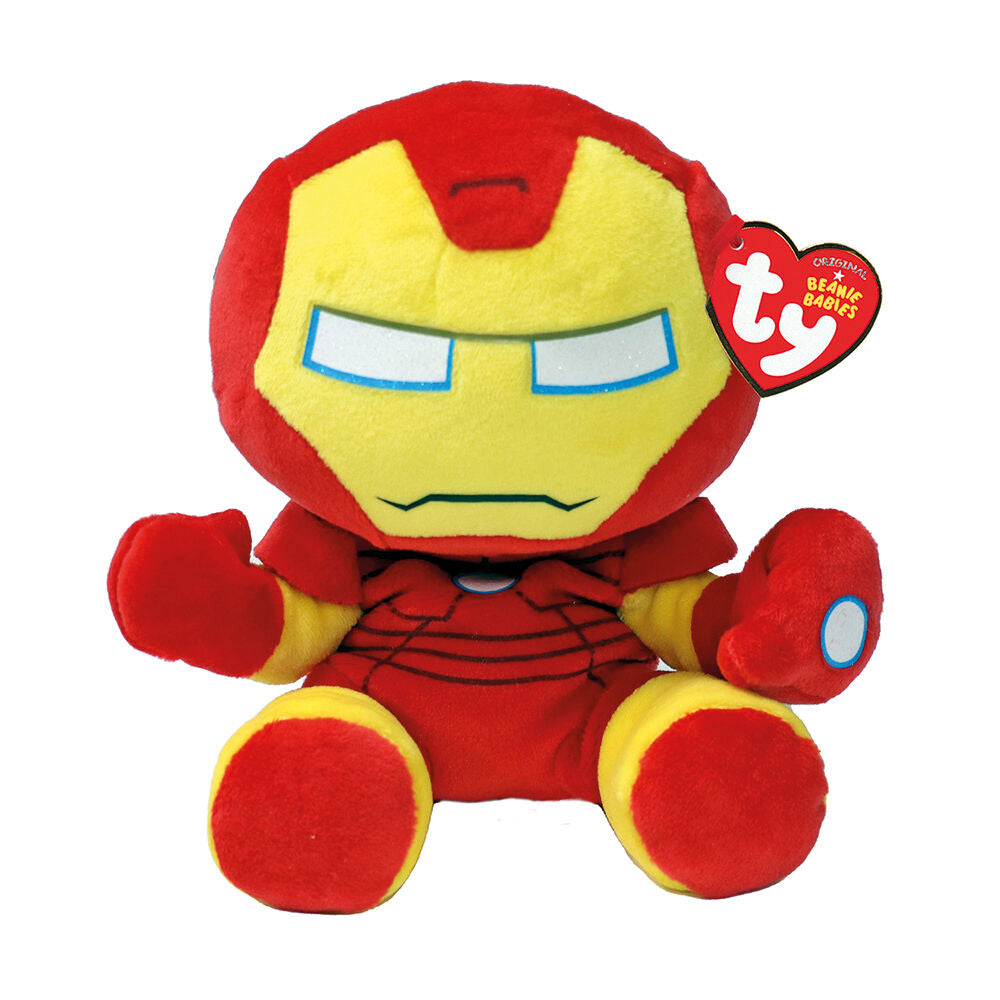 TY Beanie Babies Χνουδωτό Iron Man 15εκ (1607-44005) - Fun Planet