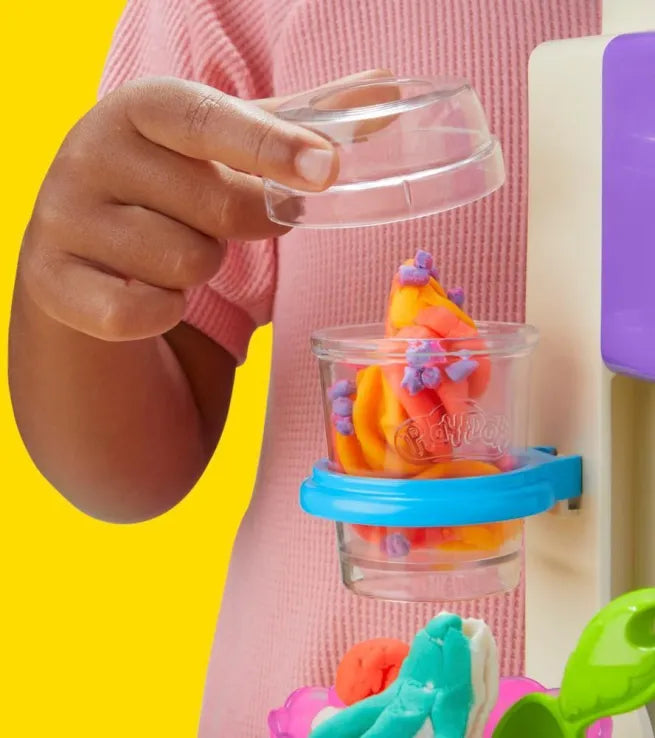 Play-Doh: Rainbow Swirl Ice Cream Playset (G0028) - Fun Planet