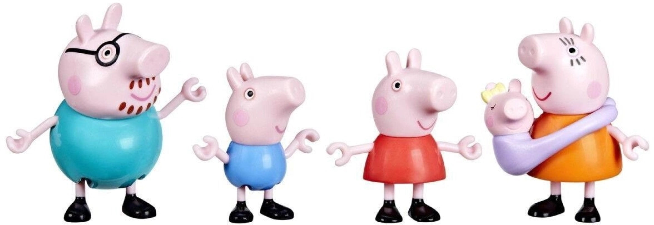 Peppa Pig Peppas Family Pack 5 Φιγούρες (G0506) - Fun Planet