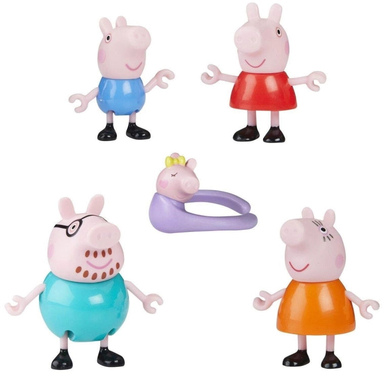 Peppa Pig Peppas Family Pack 5 Φιγούρες (G0506) - Fun Planet