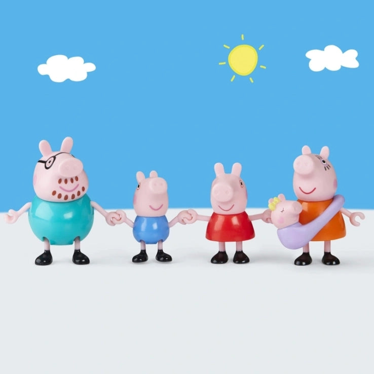 Peppa Pig Peppas Family Pack 5 Φιγούρες (G0506) - Fun Planet