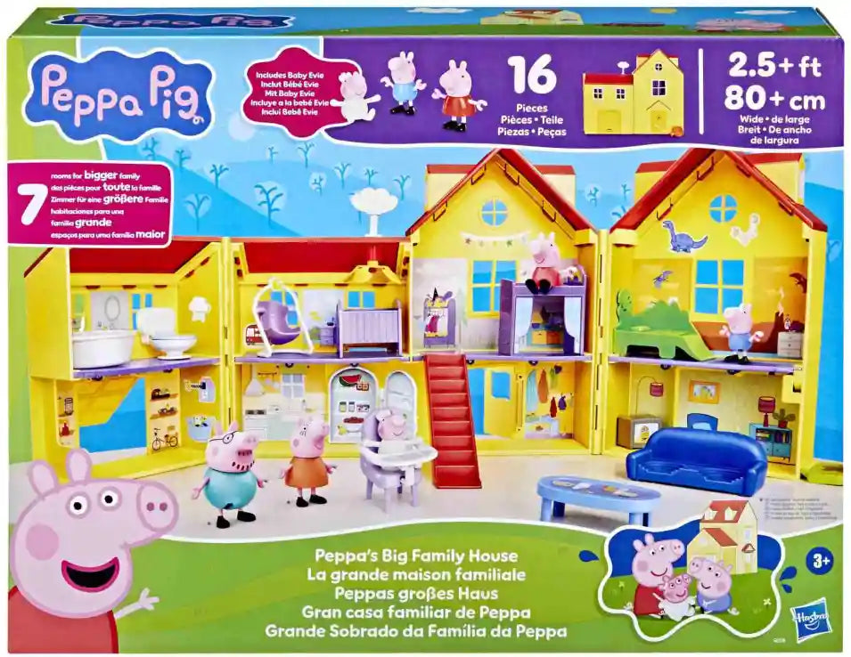 Peppa Pig Peppas Big Family House (G0508) - Fun Planet