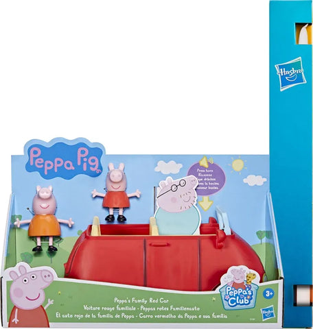 Λαμπάδα Peppa Pig Peppa's Adventures Peppa's Family Red Car (F2184) - Fun Planet