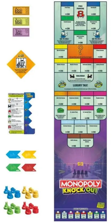 Monopoly Knockout (F8995) - Fun Planet