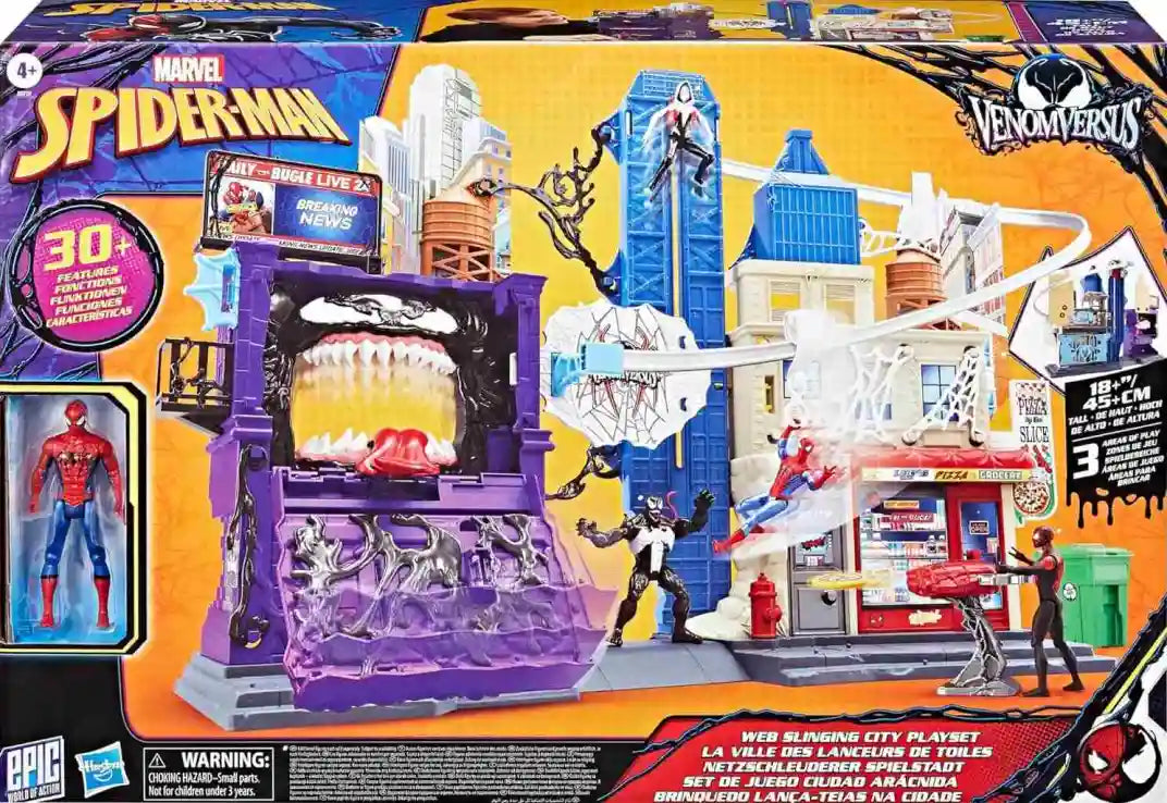 Marvel Spider-Man 4" VenomVersus Web City Showdown (G0737) - Fun Planet