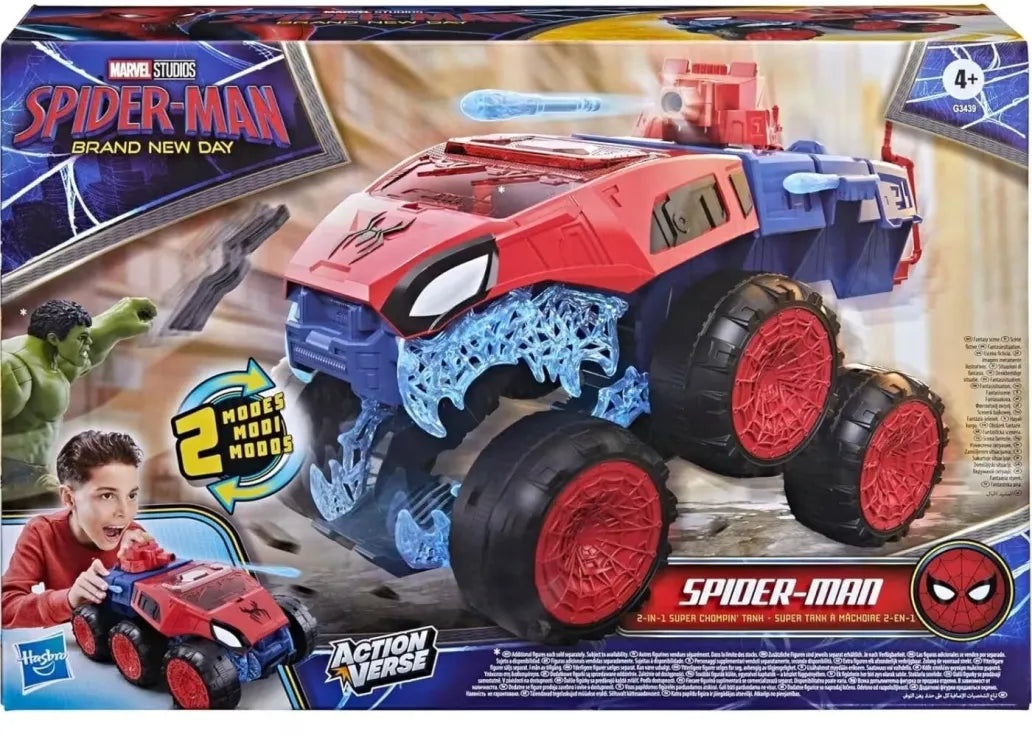 Spider-Man Brand New Day 2 in 1 Super Chompin' Tank (G3439)