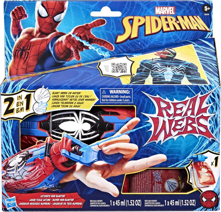 Marvel Spider-Man Real Webs - Ultimate Web Blaster (F8734) - Fun Planet