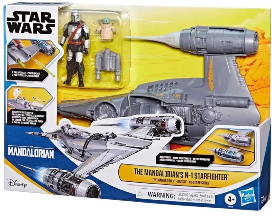 Star Wars The Mandalorian N-1 Starfighter Figure Vehicle (F9950) - Fun Planet