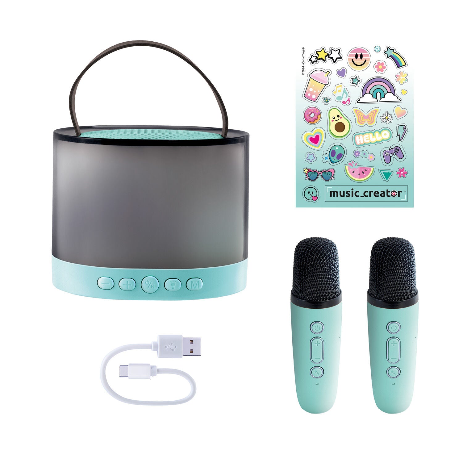 Music Creator Mini Φορητό Σετ Karaoke Station (1863-42350) - Fun Planet