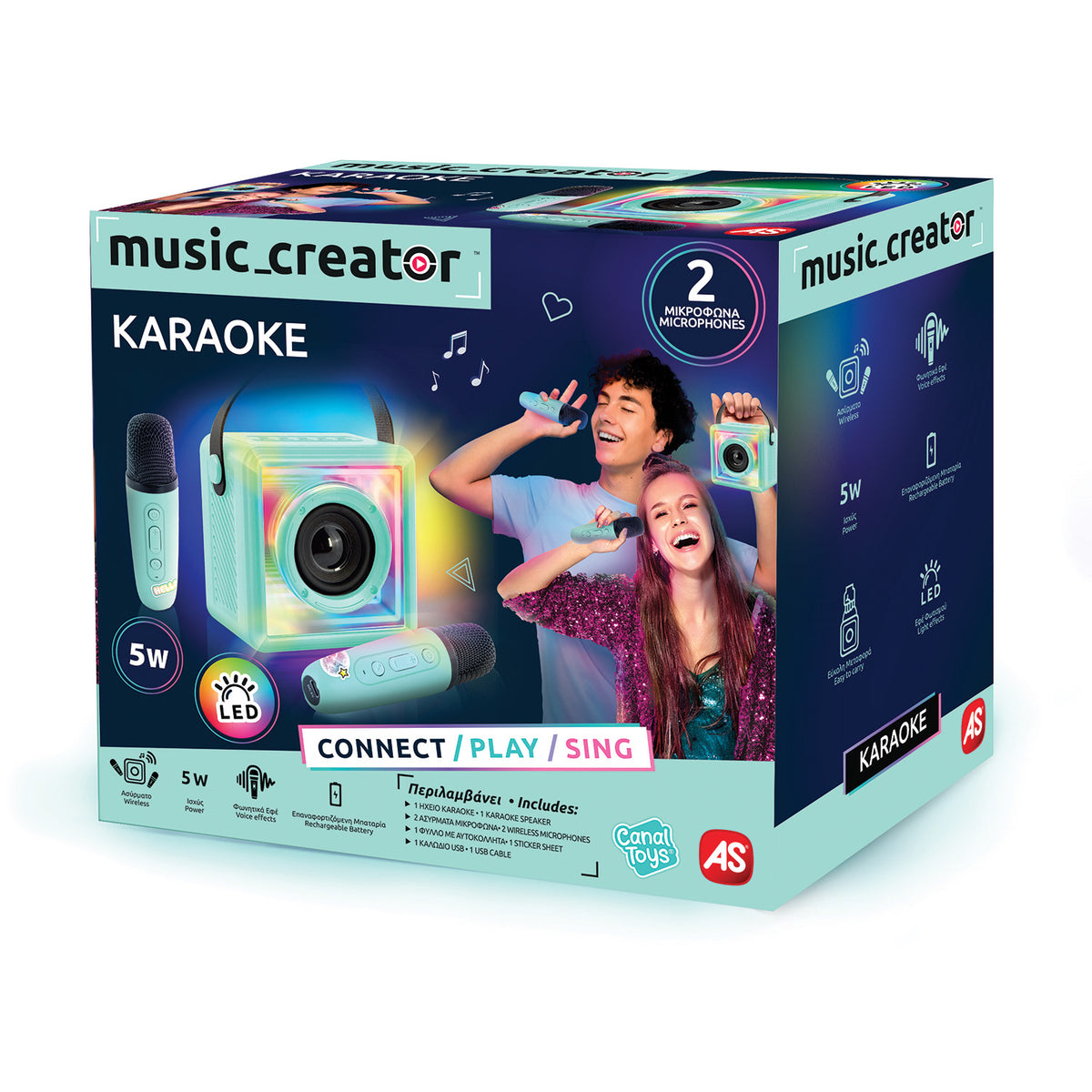 Φορητό Σετ Mini Karaoke Music Creator II (1863-42372) - Fun Planet