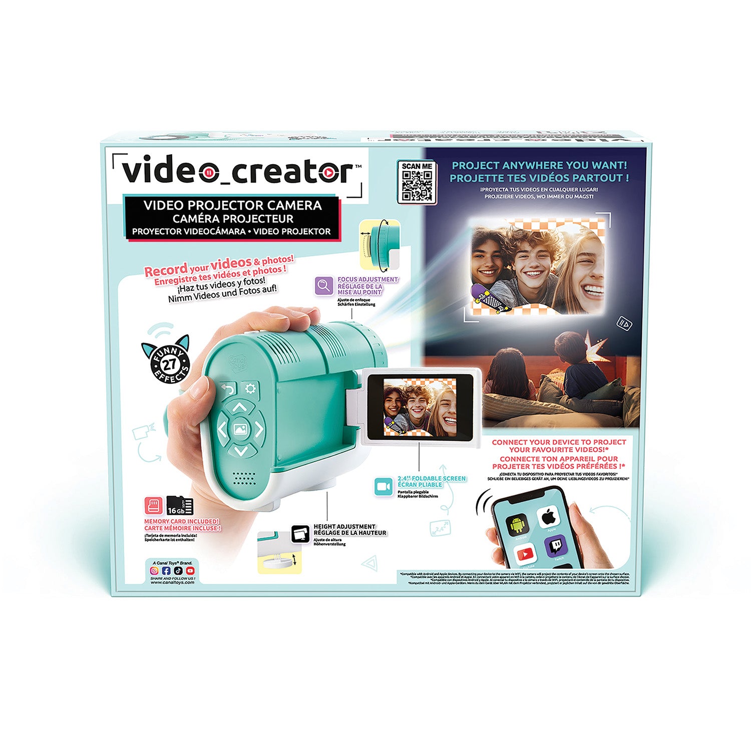 Camera Projector Video Creator Βιντεοκάμερα Προτζέκτορας (1863-70638)