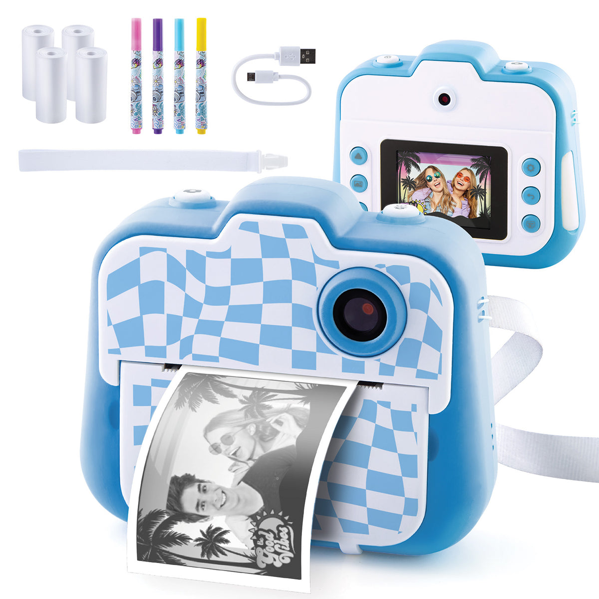 Photo Creator Φωτογραφική Μηχανή Instant Camera Τιρκουάζ (1863-70653)