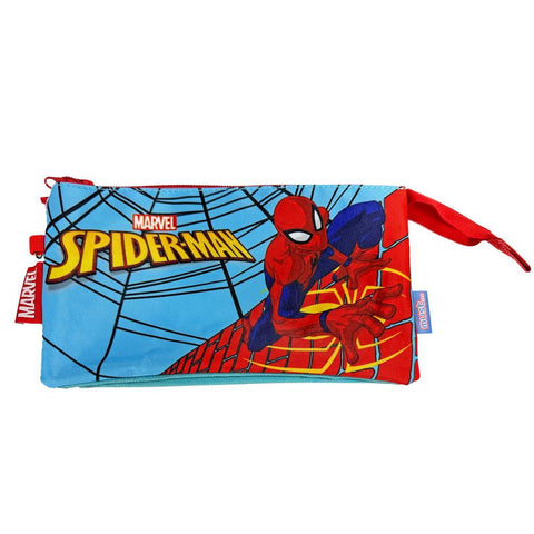 Spider-Man Κασετίνα 22,5x11,5εκ 3 Θήκες On The Wall Must (508152) - Fun Planet