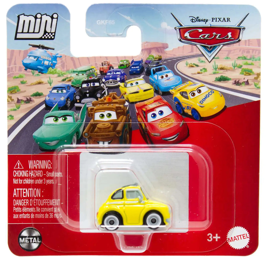 Disney Pixar Cars Metal Mini Racers Luigi (HGJ30)