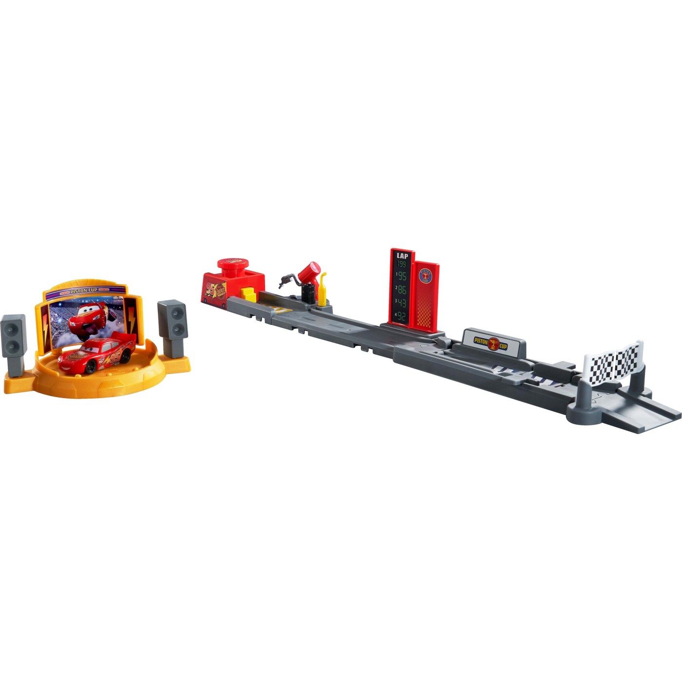 Disney Pixar Cars Piston Cup Πίστα Jump and Stunt Runway (JDJ02) - Fun Planet