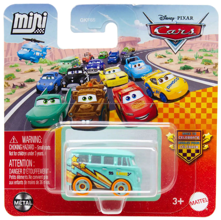 Disney Pixar Cars Metal Mini Racers Fillmore (JJW49)