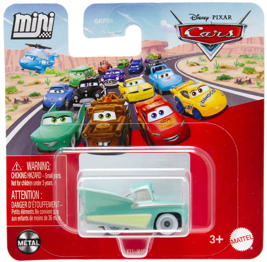 Disney Pixar Cars Metal Mini Racers Flo (JLX11)