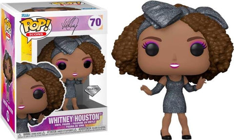 Funko Pop! Icons: Whitney Houston - Whitney Houston #70 Vinyl Figure (61354) - Fun Planet