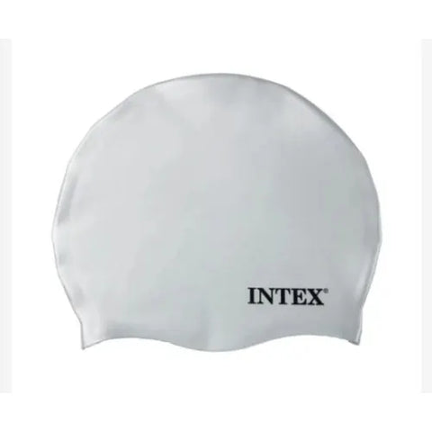 Intex Σκουφάκι Κολύμβησης Silicone Λευκό Χρώμα (55991) - Fun Planet