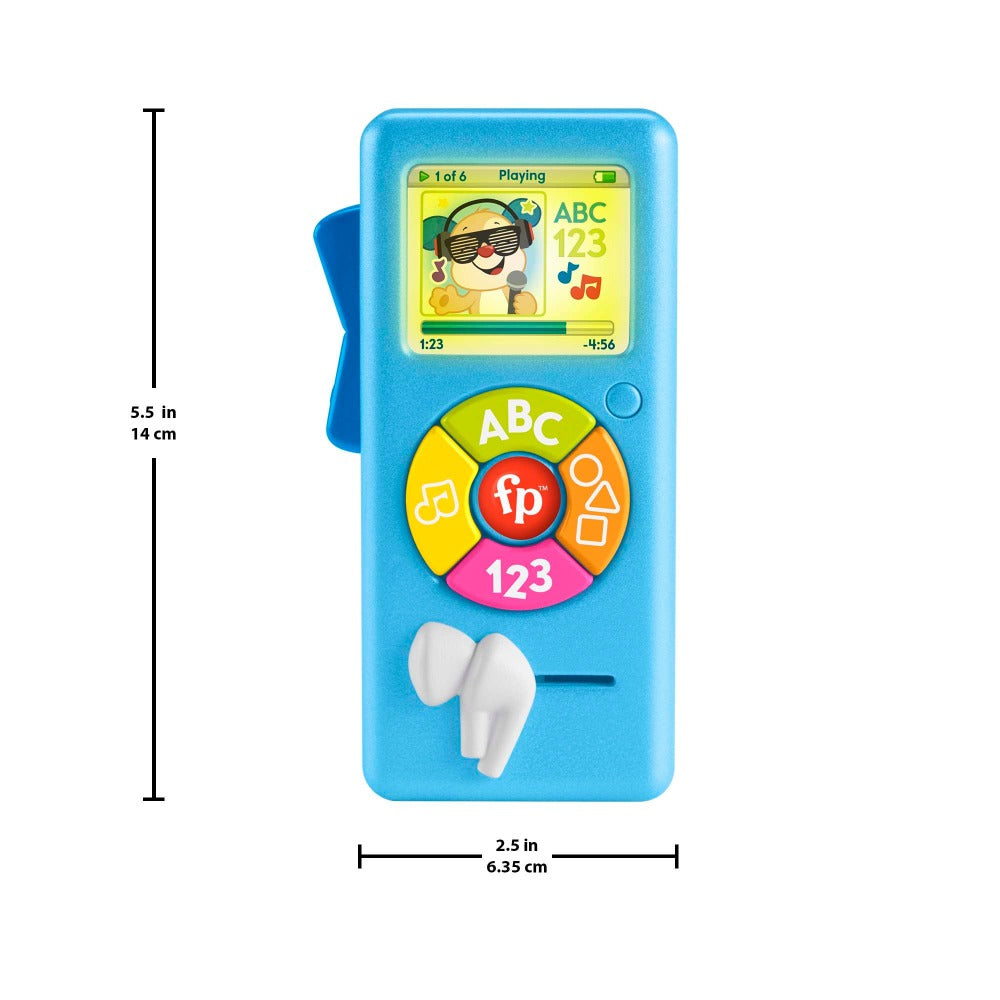 Fisher Price Εκπαιδευτικό Ραδιοφωνάκι Σκυλάκι με Τραγούδια (HRD96) - Fun Planet