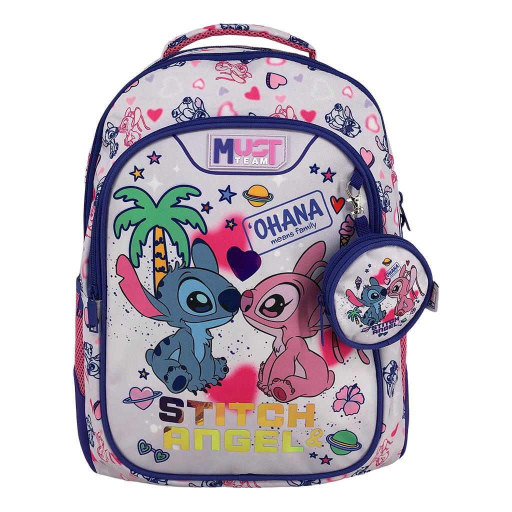 Primary School Backpack 32x18x43cm 3 Compartments Wednesday Hand Must (503662)
