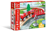 Hape Railway Ξύλινο Classic Figure 8 Τρένο Set (E3793A)