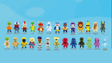 Stumble Guys 3D Mini Figures Series 1 - 3 Pack Megalodon Glowman Hazmat NBC (427) - Fun Planet