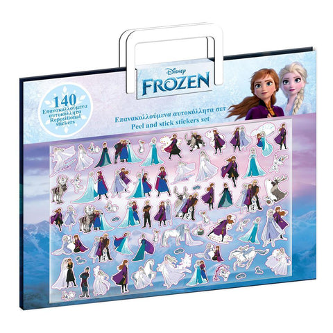 Αυτοκόλλητα Disney Frozen 2 Επανακολλούμενα Σετ 24x25εκ (563251) - Fun Planet