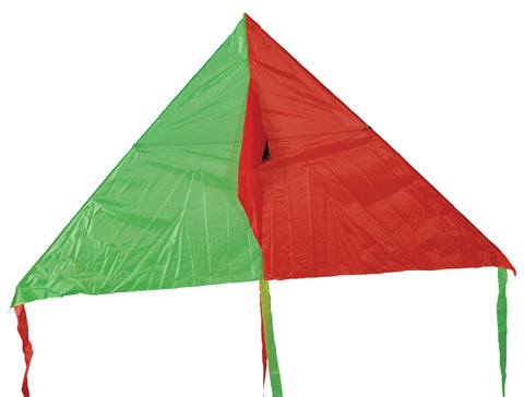 Αετός Ίκαρος Πράσινο-Κόκκινο με Ζύγια και Ουρά Αδιάβοχο 100x200cm (Λ2) - Fun Planet