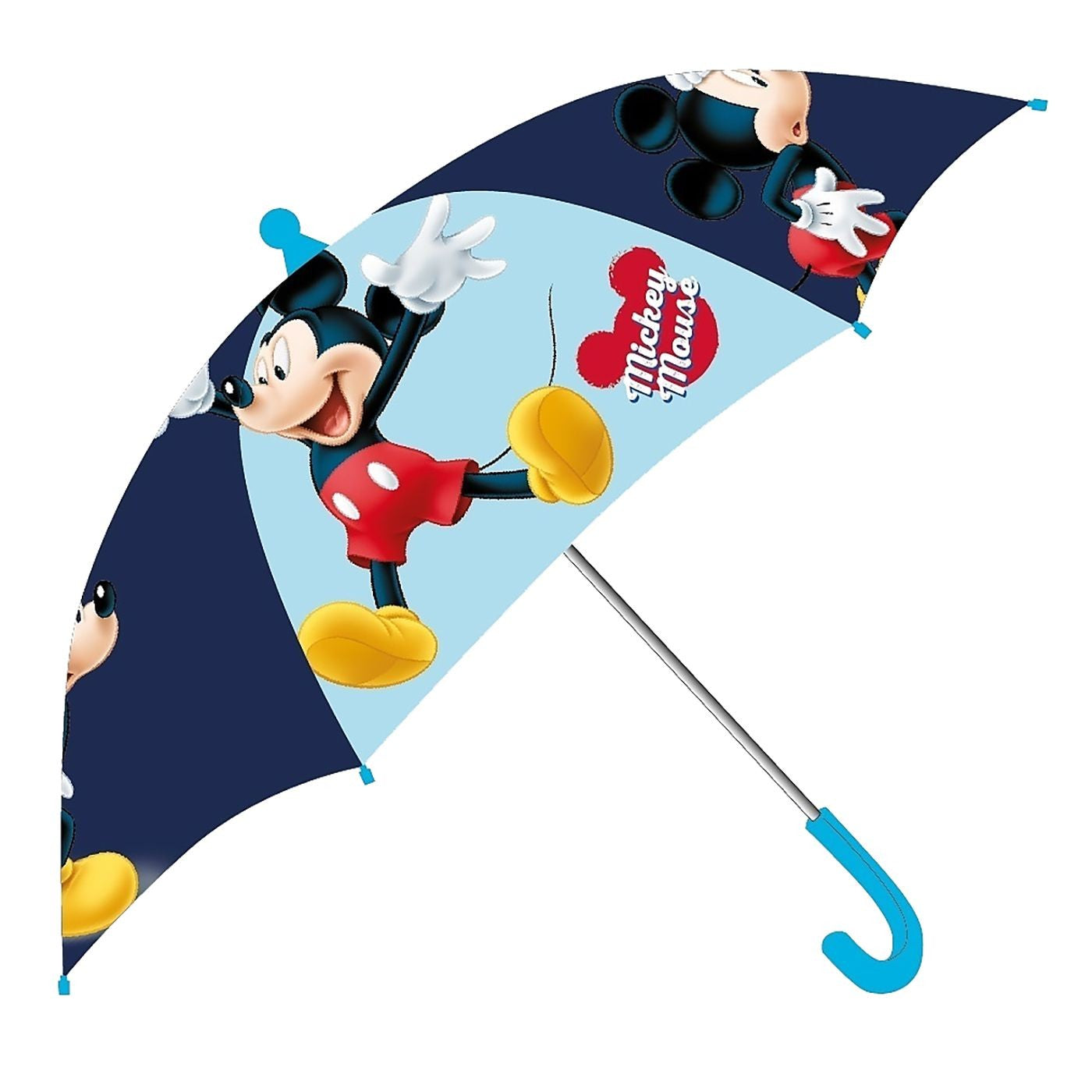 Ομπρέλα Disney Mickey Μπλε-Θαλασσί H60cm Φ70cm (20-1369) - Fun Planet