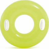 Intex Φουσκωτό Σωσίβιο 76cm Hi-Gloss Tube Κίτρινο (59258NP) - Fun Planet