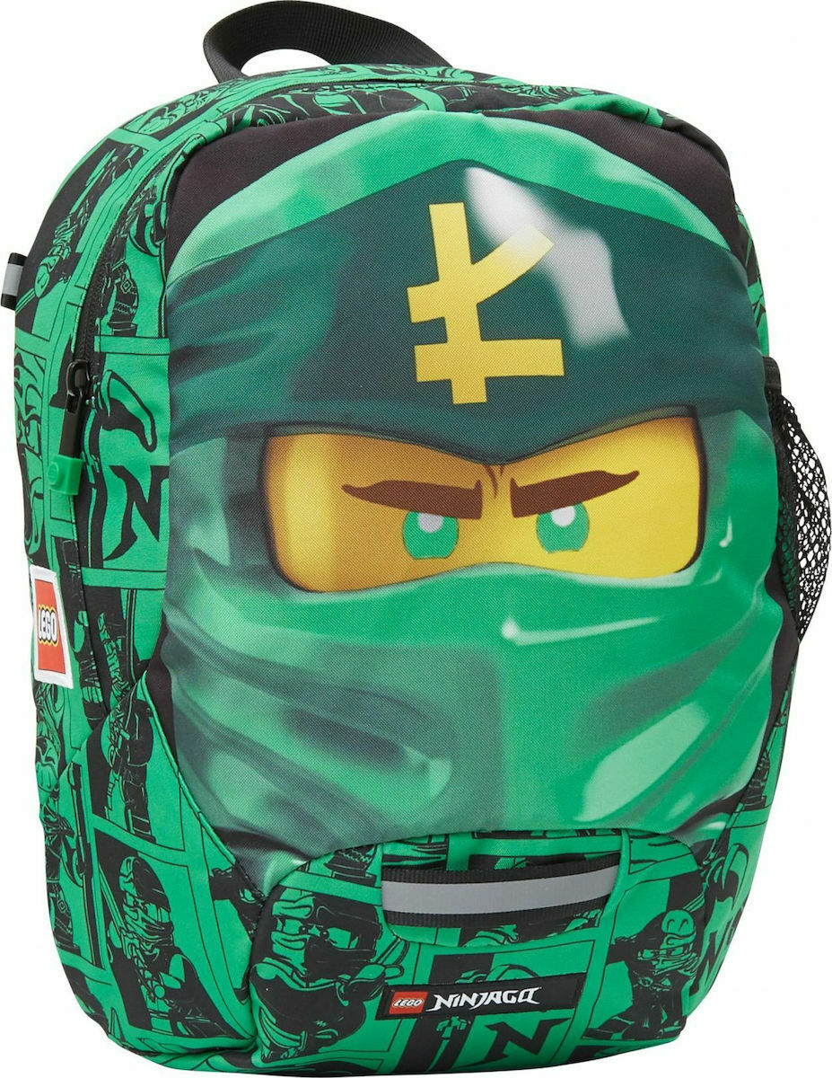 Σχολική Τσάντα Πλάτης Lego Ninjago Green Προσχολικό (10030-2201) - Fun Planet