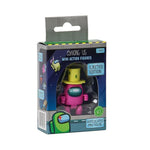 Among Us Mini Action Figure - Ejected Edition 1 Pack S3 Pink with Yellow Hat (AU6301) - Fun Planet