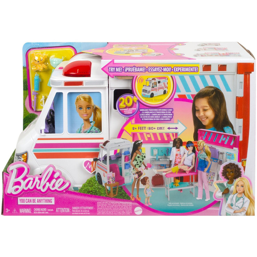Barbie Κινητό Ιατρείο-Ασθενοφόρο (HKT79) - Fun Planet