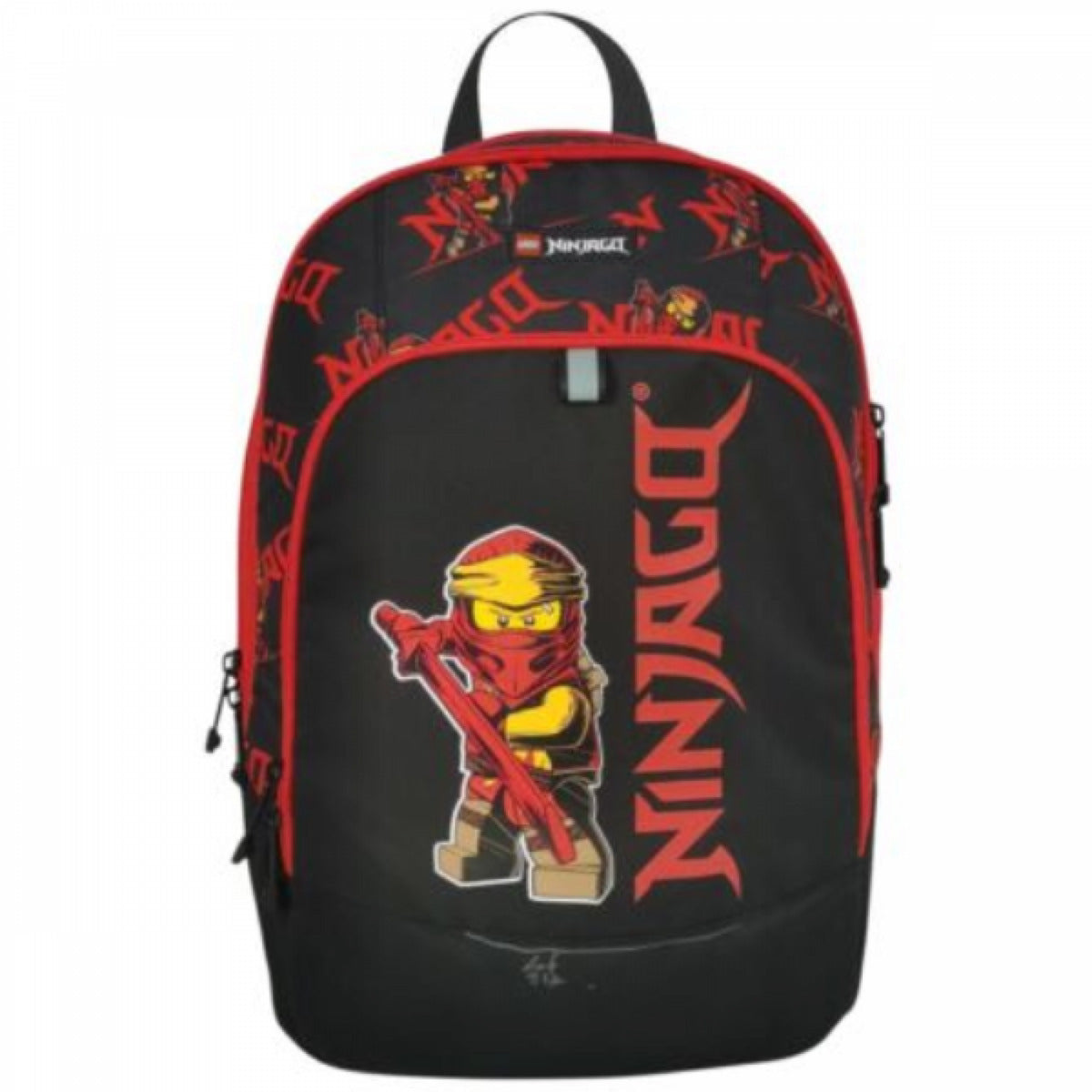 Σχολική Τσάντα Πλάτης Δημοτικού Lego Base Ninjago Red (20236-2302) - Fun Planet