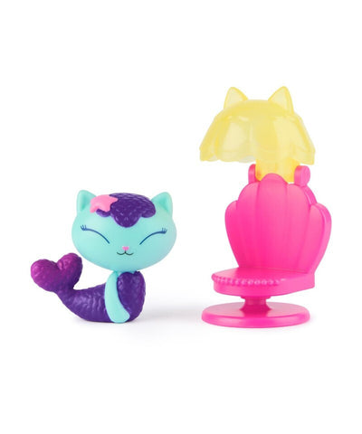 Gabby's Dollhouse: Cat-Errific Celebration - 'MerCat' & Spa Chair (20149928)