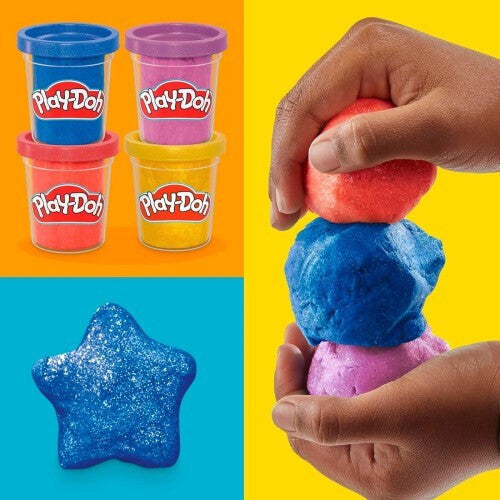 Play-Doh® Specialty Compound Shimmery Metallics 4 Pack (G1737) - Fun Planet