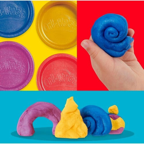 Play-Doh® Specialty Compound Shimmery Metallics 4 Pack (G1737) - Fun Planet