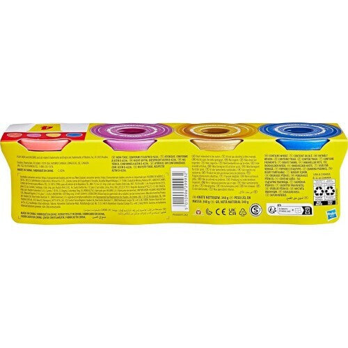 Play-Doh® Specialty Compound Shimmery Metallics 4 Pack (G1737) - Fun Planet