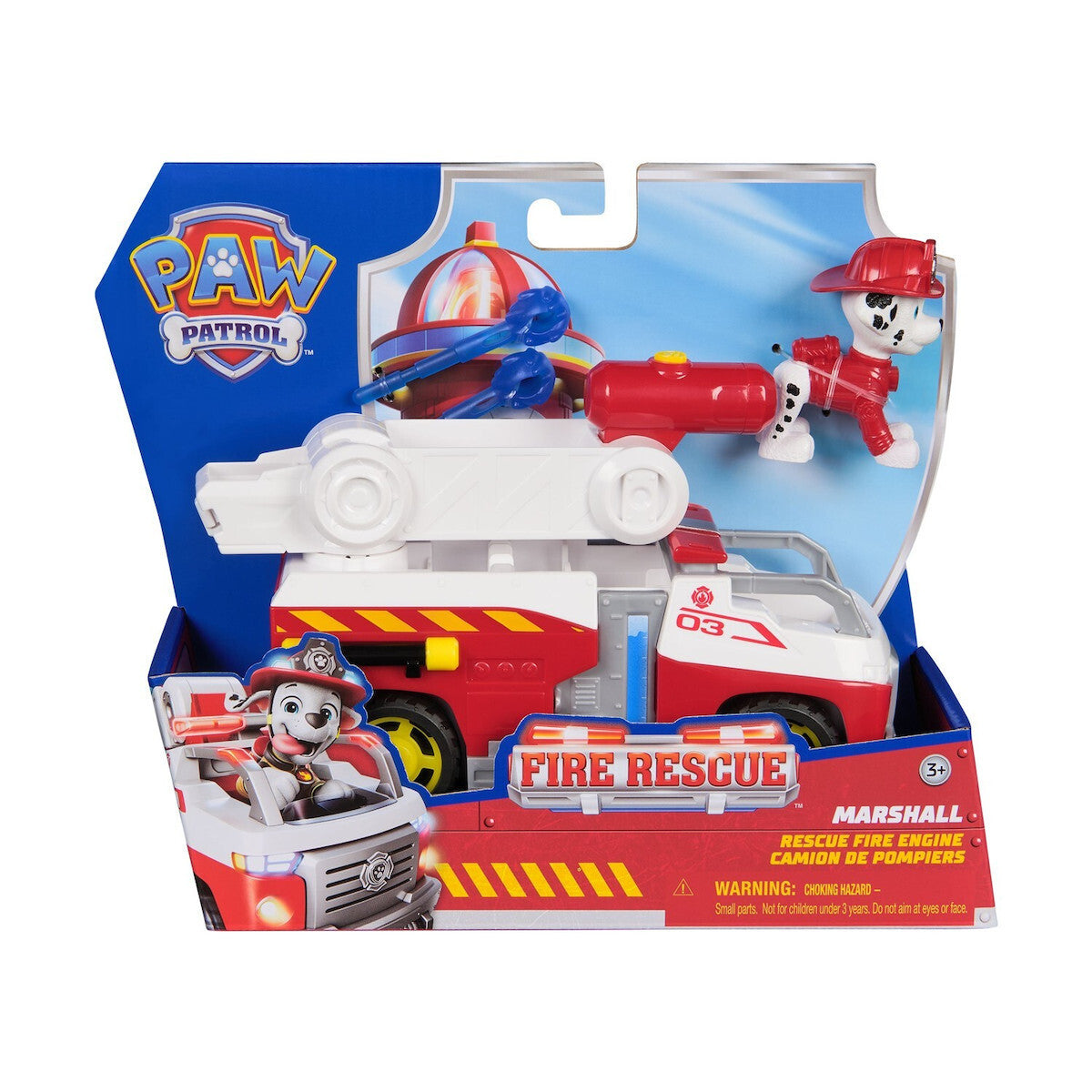 Paw Patrol Fire Rescue Marshall Rescue Fire Engine Vehicle (20151507)