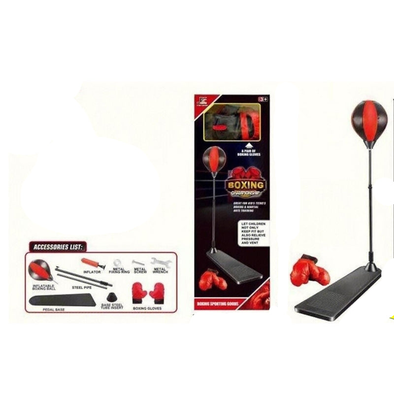 Σάκος Μποξ με Βάση και Γάντια 126cm (YC856G) - Fun Planet